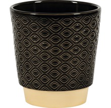 Dekorativer Blumentopf mit Muster