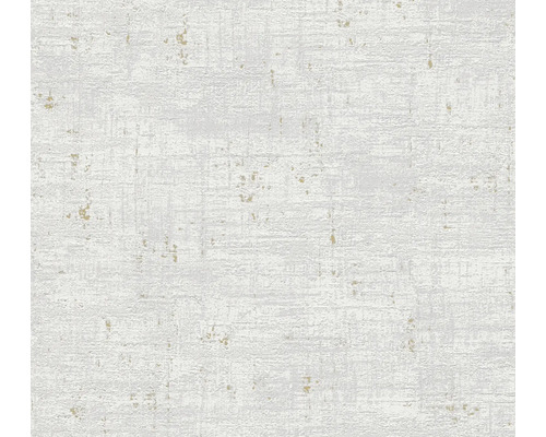 Vliestapete 39657-3 Stories of Life Used Look Putz creme grau Weiße Tapete mit dezenter Musterung für die Wandgestaltung