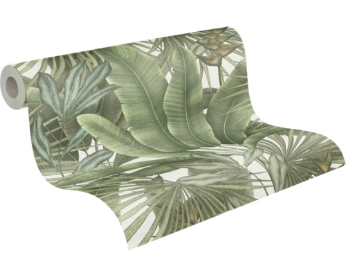 Tapetenrolle mit Pflanzenmuster