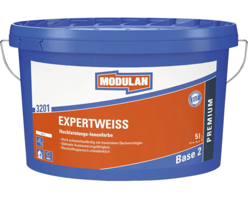 MODULAN 3201 Expertweiß Wandfarbe im Wunschfarbton mischen lassen-0