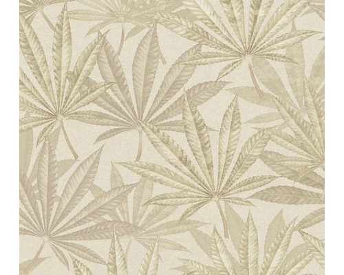 Vliestapete 39984-3 Metropolis by Michalsky 6 Hanfblatt beige grün Vliestapete 39984-3 Metropolis by Michalsky 6 Hanfblatt beige grün