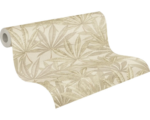 Tapetenrolle mit Blattmuster