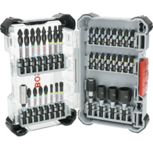 Bosch Schrauberbit Satz mit verschiedenen Bits und Steckschlüsseln in einem Werkzeugkoffer
