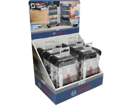 Bosch Pro Impact Schrauberbit-Set zur Befestigung in einer Verkaufsverpackung