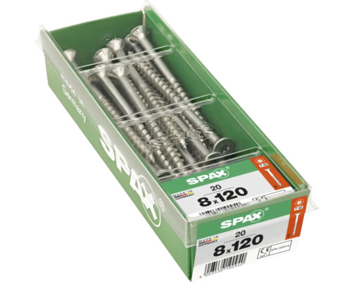 Spax Universalschrauben 8x120 Millimeter im Paket