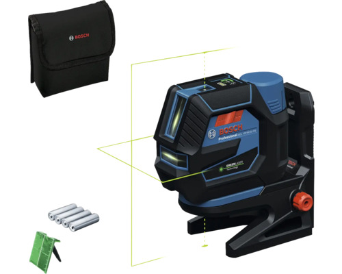 Kreuzlinienlaser Bosch Professional GCL 12V-50-22 CG, inkl. Zubehör Bosch GCL 12V-50 G Kreuzlinienlaser mit Zubehör