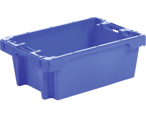 Drehstapelkasten Craemer 32 l Kunststoff blau Kunststoffbehälter mit Griffen