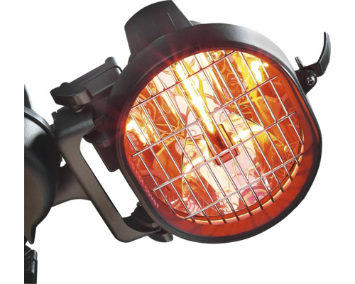 Heizstrahler mit Schutzgitter