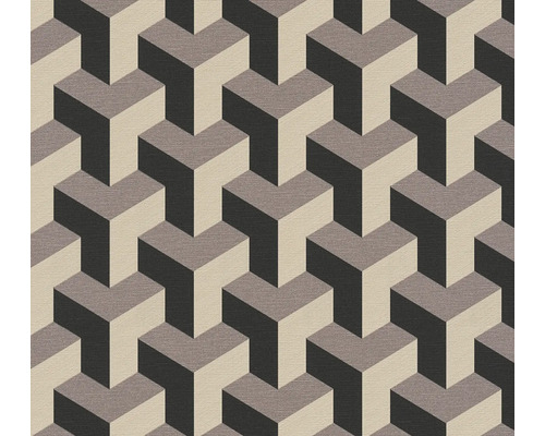Dreidimensionale geometrische Tapete