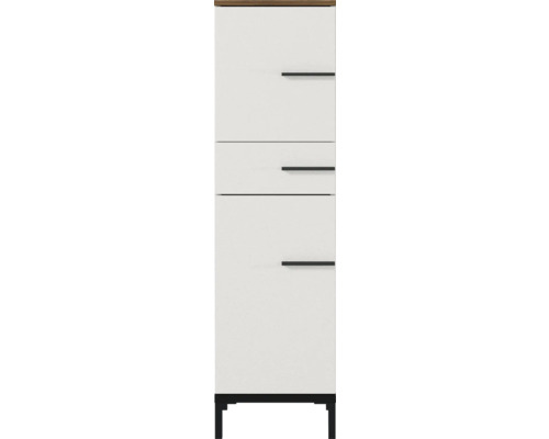 Hochschrank mit drei Schubladen und Ablagefach