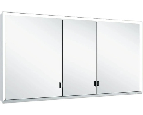 Spiegelschrank mit drei Türen und integrierter Beleuchtung