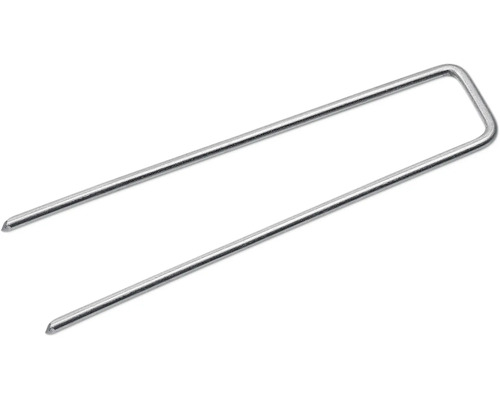 Erdanker Heringe 150x30 mm Ø 3,8 mm galv. verzinkt 50 Stück Metall-Befestigungsstift im Detail
