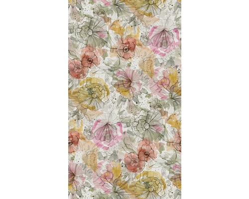 Fototapete Vlies 39694-1 Aquarel Dreams Blumen beige pink 3-tlg. 159 x 280 cm Fototapete Vlies 39694-1 Aquarel Dreams Blumen beige pink 3-tlg. 159 x 280 cm