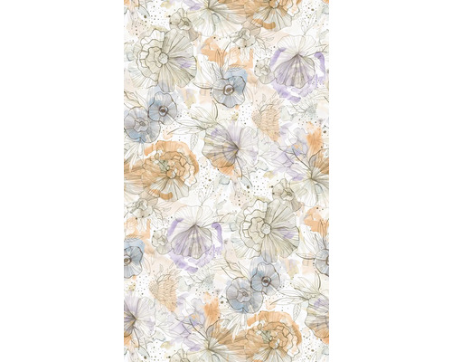 Fototapete Vlies 39694-2 Aquarel Dreams Blumen orange lila 3-tlg. 159 x 280 cm Fototapete Vlies 39694-2 Aquarel Dreams Blumen orange lila 3-tlg. 159 x 280 cm