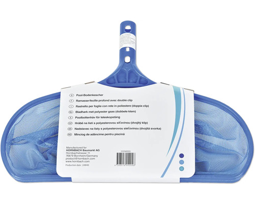 Poolkescher mit Netz für die Reinigung von Schwimmbecken