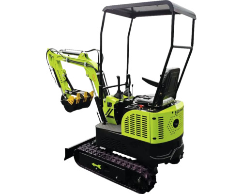 Minibagger mit Kabinendach für Erdarbeiten