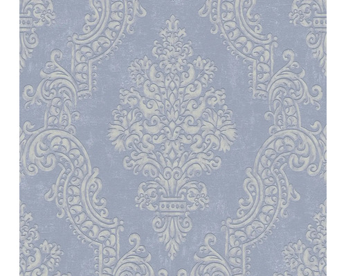Vliestapete 39765-2 Pure Elegance Barockornament lila glänzend Tapete mit Ornamentmuster