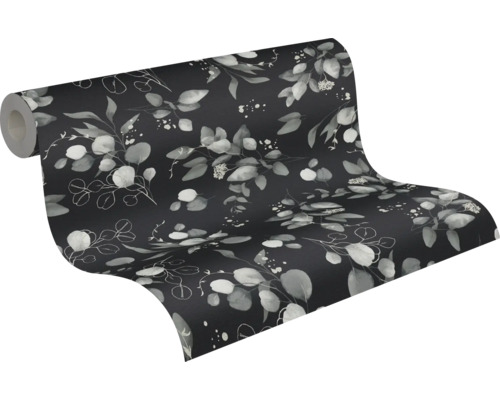 Tapetenrolle mit Blätterdesign