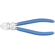 Seitenschneider mit blauem Griff