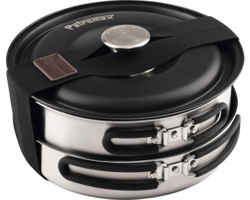 Petromax Kochtopfset mit Deckel und Transportriemen