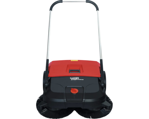 Kehrmaschine Haaga 375 Primo inklusive Seitenführungen und ergonomischen Griffen Kehrmaschine für den Außenbereich