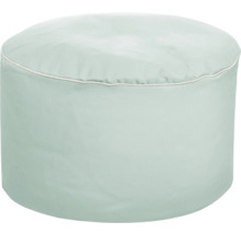 Runder Sitzpouf mit Stoffbezug