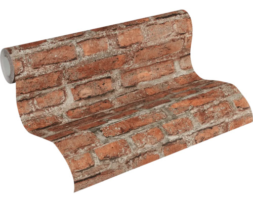 Tapetenrolle mit Backsteinmuster