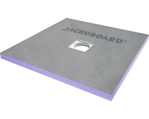 JACKOBOARD® Aqua Solid befließbares Duschelement 900 mm x 900 mm x 40 mm mit hochdruckfester Beschichtung