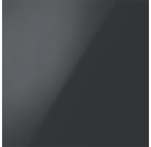 Dunkelgraue Küchenfront