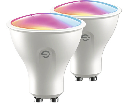 Zwei weiße LED Lampen GU10