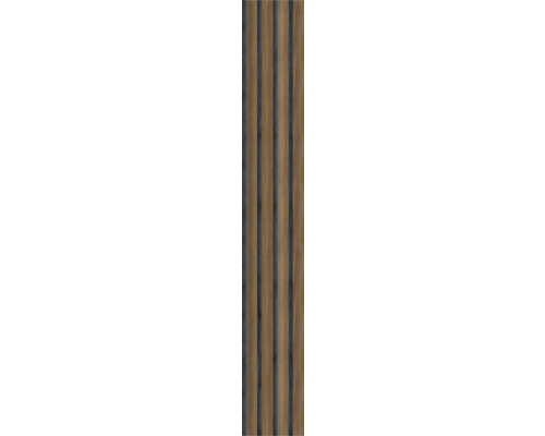 Akustikpaneel KIWI WALL Flowating Walnut Terra 1380 x 195 x 10 mm Dekorplatte mit Holz- und Steineffekt