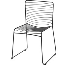 Drahtstuhl VEBA 52 x 51 x 78 cm Stahl schwarz