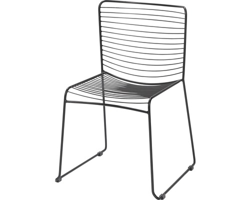 Stuhl aus Metalldraht