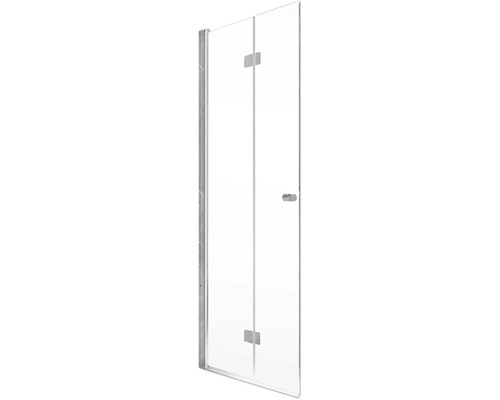 Duschabtrennung mit Drehtür aus Glas