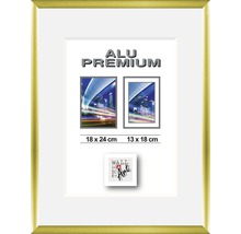 Aluminium Bilderrahmen für zwei Fotos in unterschiedlichen Größen