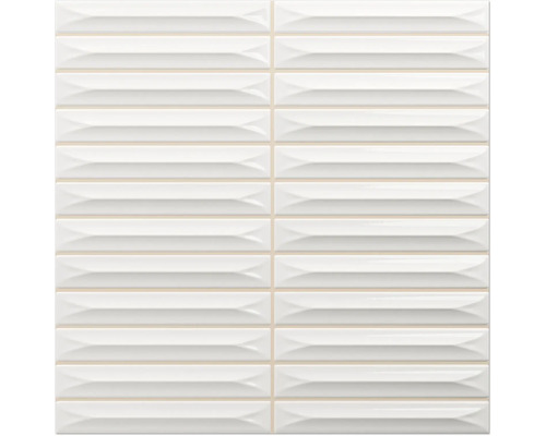 Wandfliese Nairobi Arrow white 20x20cm