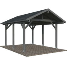 Holz Carport mit Dach