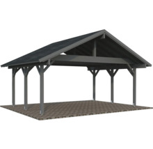 Freistehender Carport mit Dach