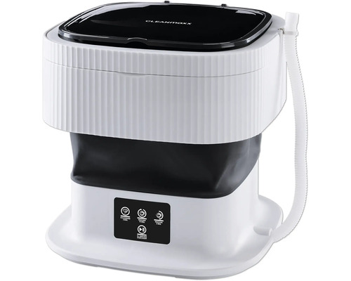 CLEANmaxx Mini-Waschmaschine faltbar Fassungsvermögen 1 kg 260 U/min Cleanmaxx Mini-Waschmaschine mit Schleuderfunktion