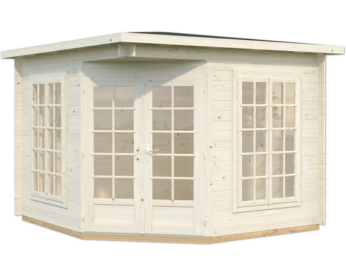 Pavillon Palmako Melanie Low 7 m² 300 x 300 cm natur