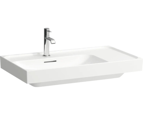LAUFEN Waschtisch MEDA 80 x 46 cm Ablage rechts weiß mit Beschichtung H8171164001041 LAUFEN Waschtisch MEDA 80 x 46 cm Ablage rechts weiß mit Beschichtung H8171164001041