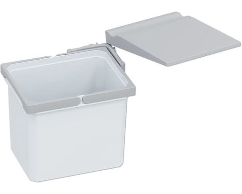 Einbaumülleimer VS ENVI 12 l silber grau