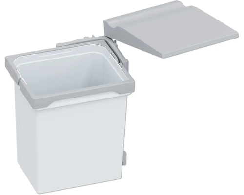 Einbaumülleimer VS ENVI 7 l silber grau