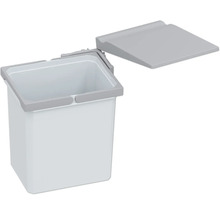 Einbaumülleimer VS ENVI 15,5 l silber grau