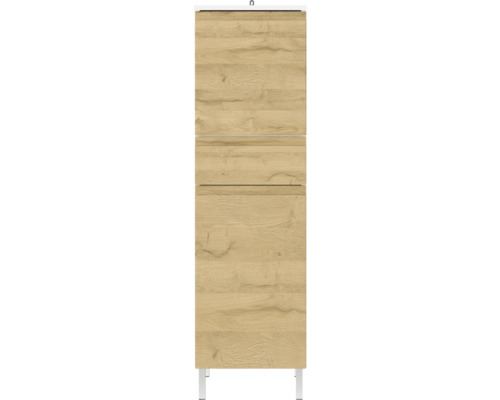 Badezimmerschrank mit zwei Türen und einem Auszug