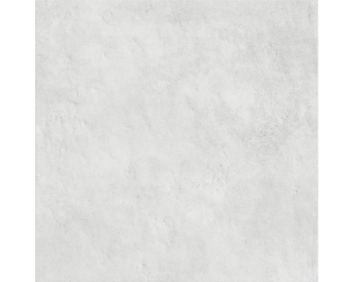 Quadratische, helle Fliese mit matter Oberfläche.