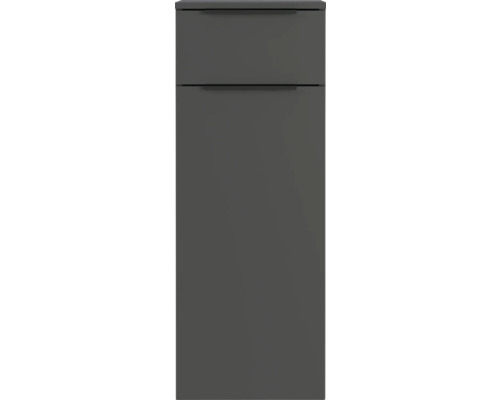 Grauer Küchenschrank