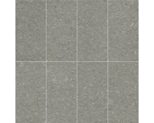 Graue Bodenfliesen mit Steindekor für den Innenbereich.