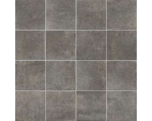 Mehrere graue Fliesen mit Betonoptik