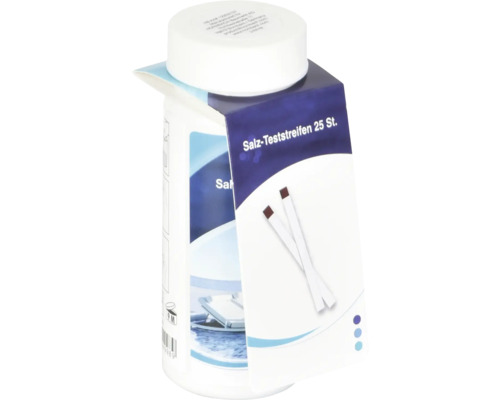 Salz Teststreifen, 25 Stück, zur Salzgehaltsmessung